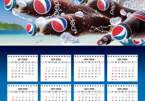 PEPSI 2018 Calender