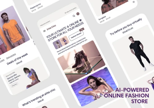 AI Powered Online Fashion Store