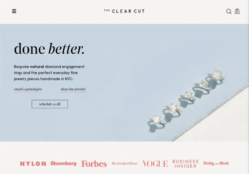 The Clear Cut's Web App