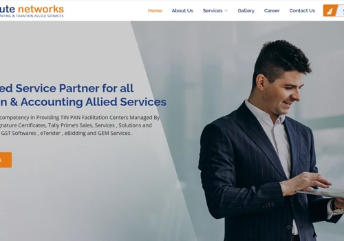 Acute network website development