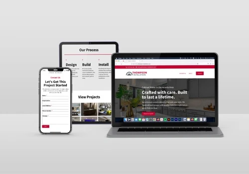 Thompson Installations Website Design