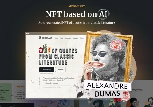 AIBook - NFTs based on AI