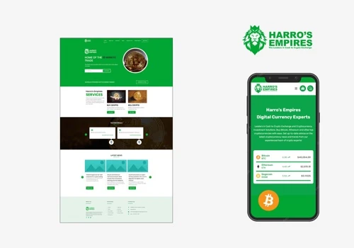 Crypto Exchange & Cryptocurrency Investment Site