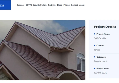 Web Development and SEO For SRJ Roofing