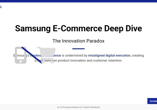 AI-Powered Strategic Analysis: The Samsung E-Comme