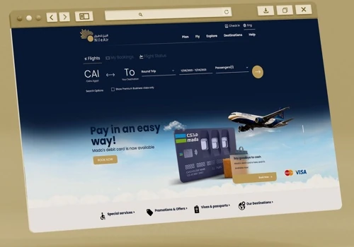 Nile Air Website