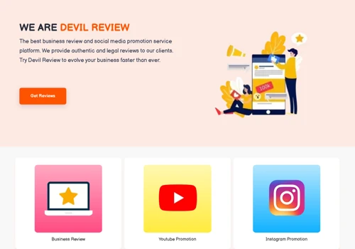 Digital Service Website.