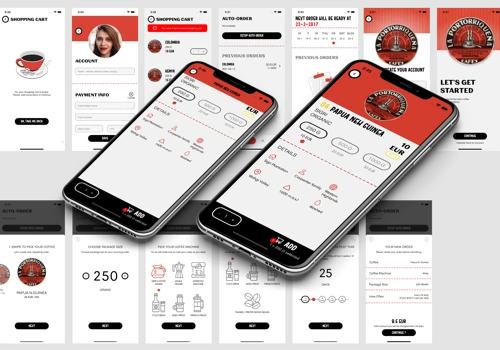 Mobile e-commerce app for coffee shops w/ Stripe payments and Strapi CMS