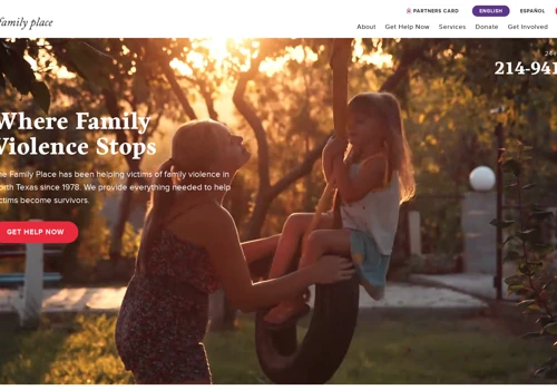 Website for The Family Place