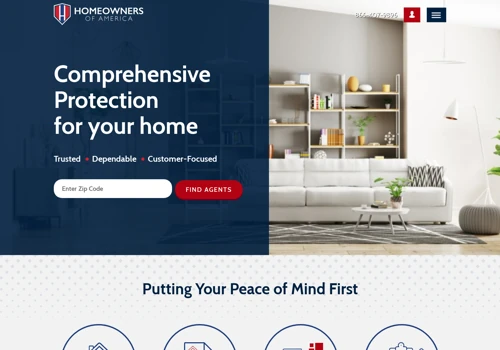 Website for Homeowners of America
