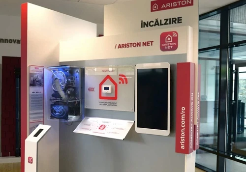 Showroom Design and Layout for Ariston Romania