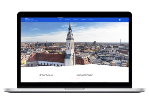 Hauck Immobilien Dienstleistungen GmbH Website