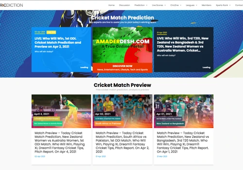 CRICDICTION