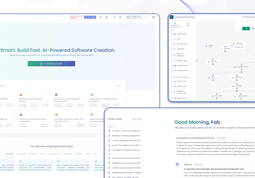 Dalfin AI - Custom Software with just a Prompt