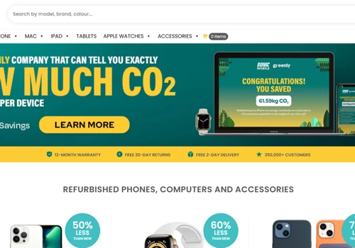 Refurbished phones, computers and accessories