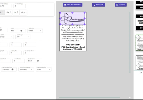 HTML Ad Builder