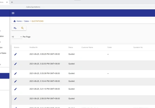 Quotation Management System