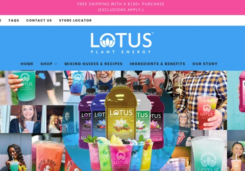 Lotus Plant Energy