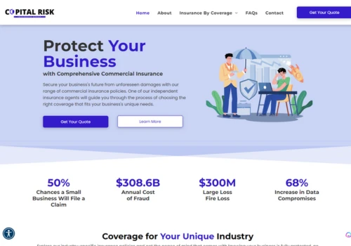 Insurance Agency Website Design
