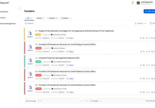 Corvis Procurement Platform