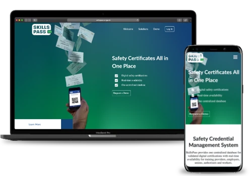 Skills Pass Website