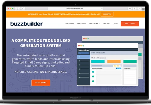Developed a sales automation platform