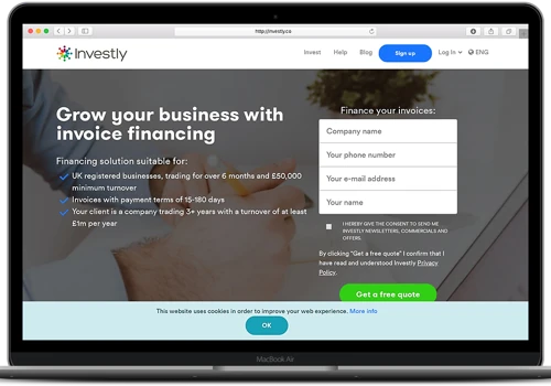 Developed an Invoicing platform