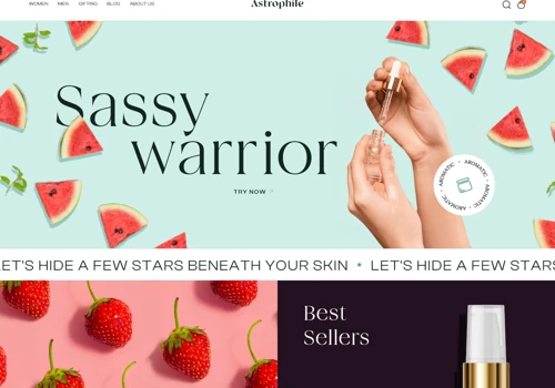 Astrophile - Skincare Brand