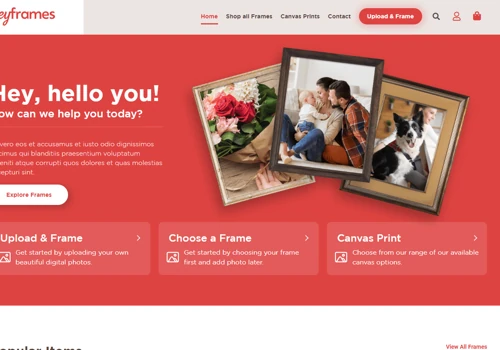 Heyframes - Custom Picture Framing Tool