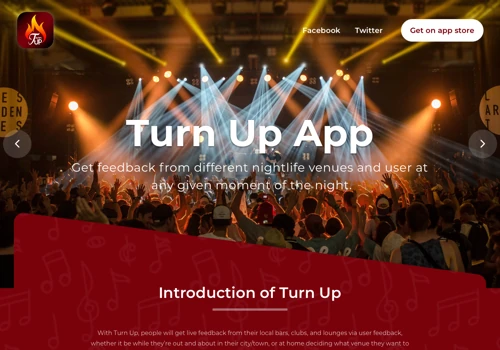 Turn Up App