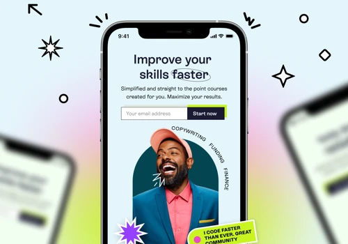 Skills learning mobile app