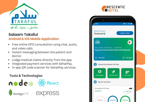 Salam Takaful - Android & iOS Mobile Application