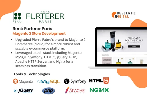 René Furterer Paris - Magento 2 Store Development