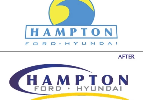 Hampton Ford Hyundai Logo Refresh