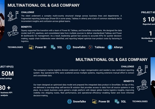 Supply Chain Data and reporting developments