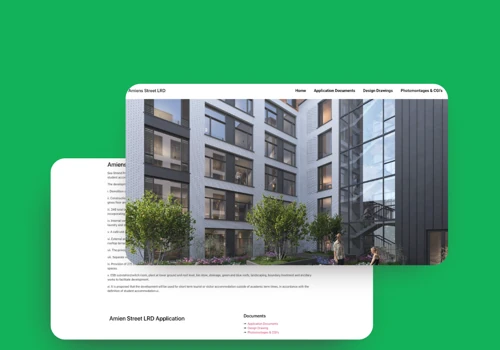 Amien Street LRD Website