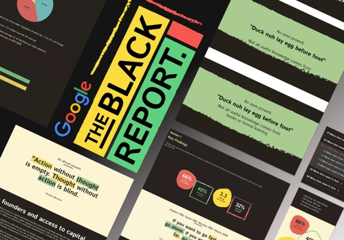 Elevating The Black Report: Google Backed Project