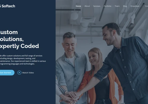 Web Development of PS Softech