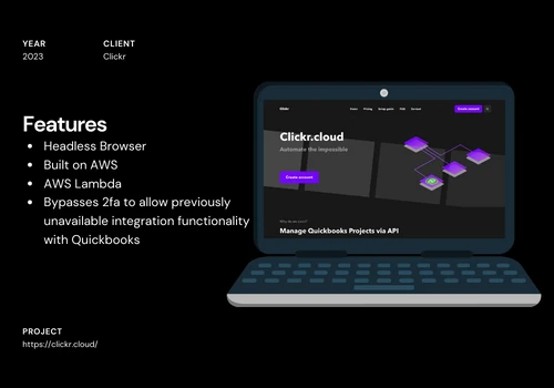 Clickr - An out-the-box Quickbooks API Solution