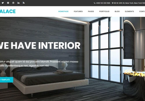 Interior Design Website Development
