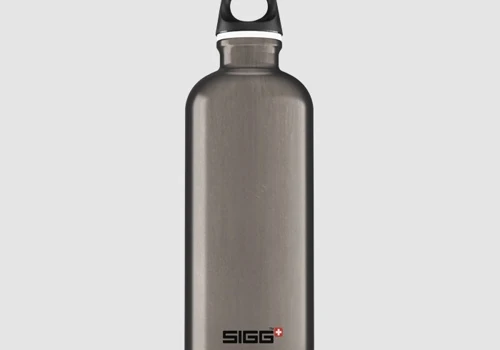 Alu Bottle Grey 3D Product Rendering