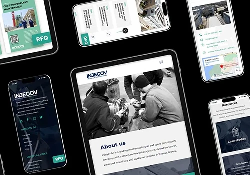 INJEGOV - Wordpress custom website design