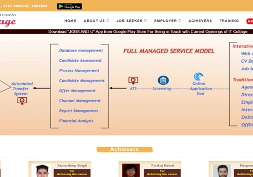 A job placement and Training Company