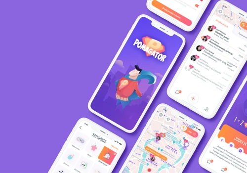 Pomagator - an app that helps to help others