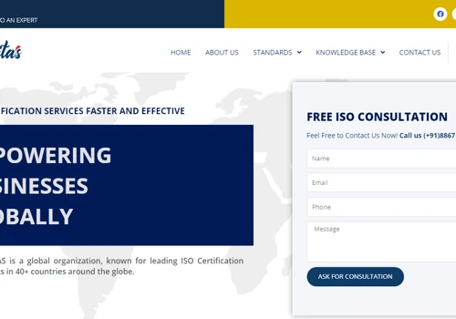 Global SEO Strategy & Implementation for ISO Consultant