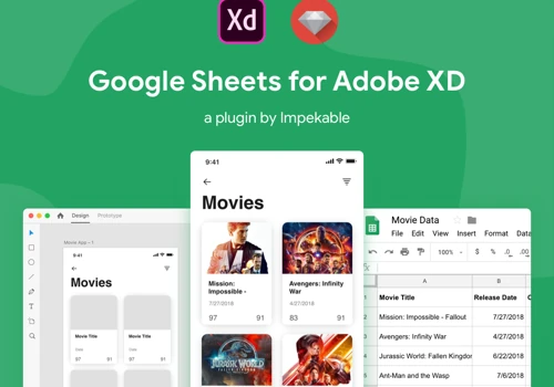 Google Sheets for Adobe XD Plugin