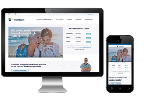 TidalHealth Drupal 8 Website
