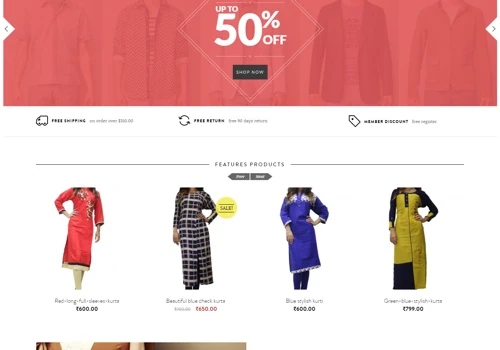 SHAKYACOLLECTION E-COMMERCE WEBSITE
