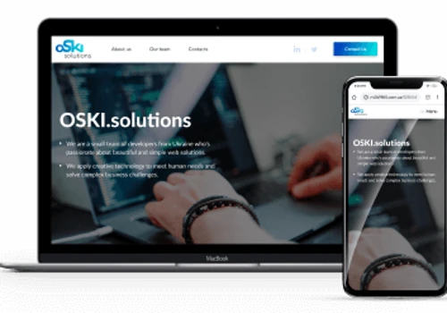 Website of OSKI solutions (our company site)