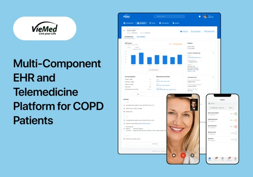 Complex EHR and telemedicine platform for patients